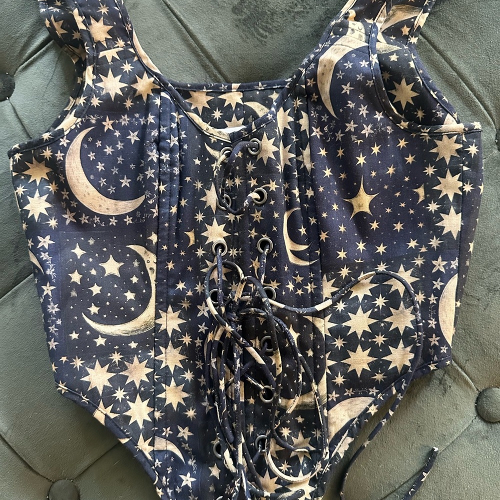 Selkie Starry Night corset